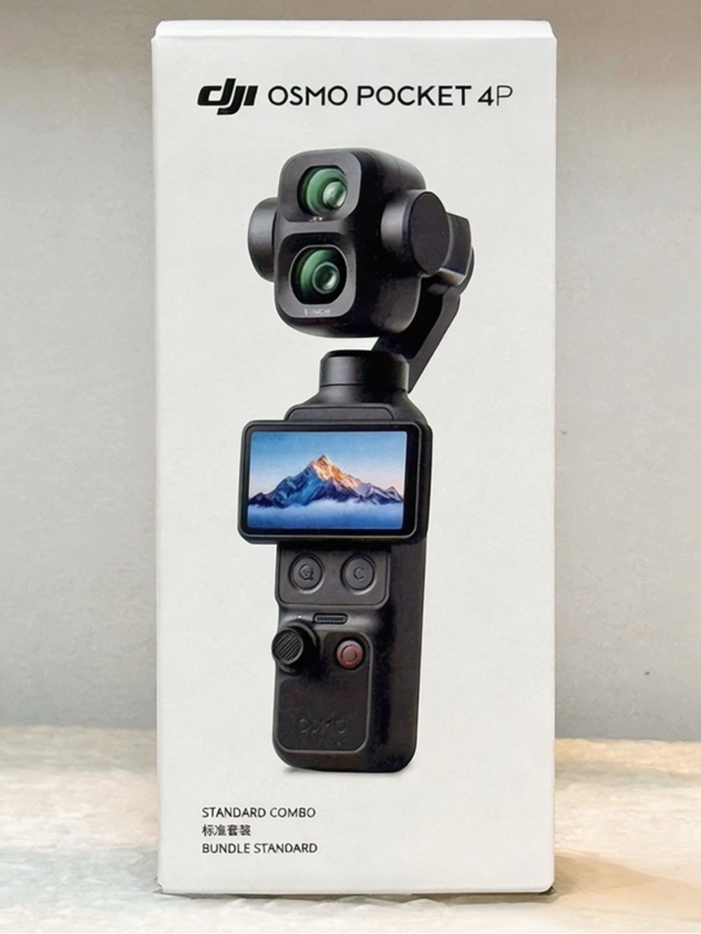 DJI Osmo Pocket 4P Black Handheld Gimbal Camera